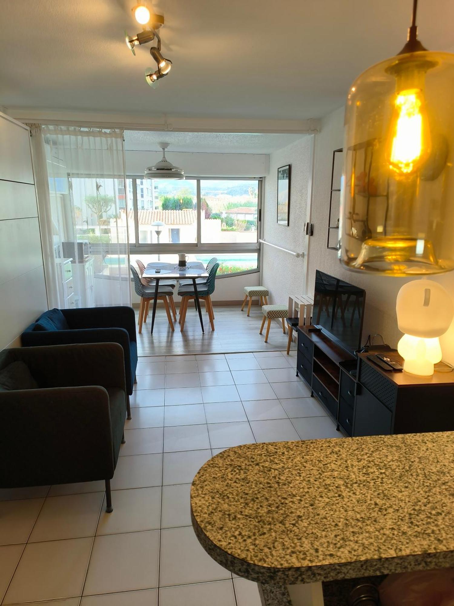 La Brise Marine ~ 300M Mer~Piscine~Clim~Wifi~Calme Argelès-sur-Mer Exteriör bild