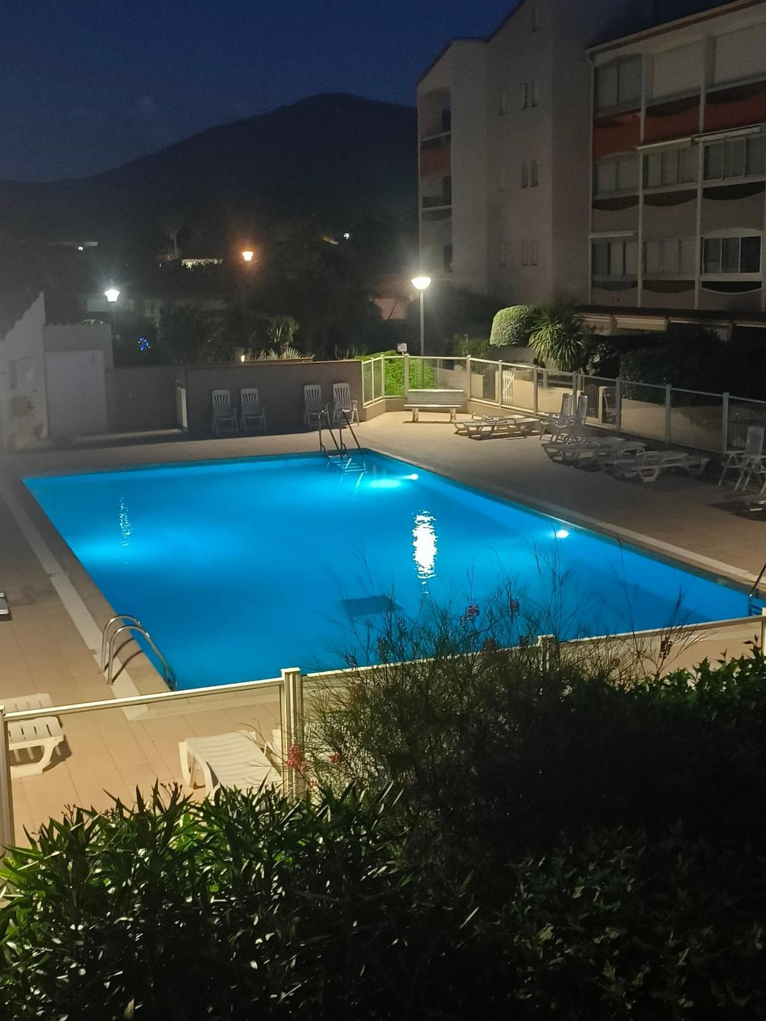 La Brise Marine ~ 300M Mer~Piscine~Clim~Wifi~Calme Argelès-sur-Mer Exteriör bild